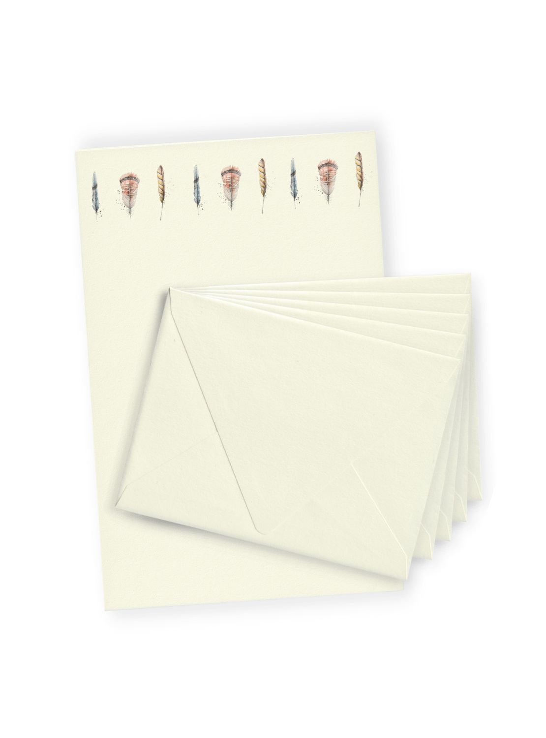 Feather No.4 Letter Paper Bundle