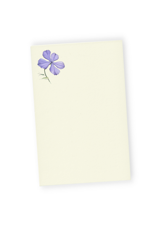 Purple Phlox Letter Paper Bundle